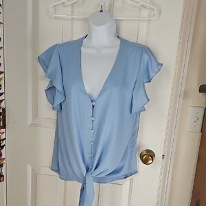 Light Blue Women's Top
